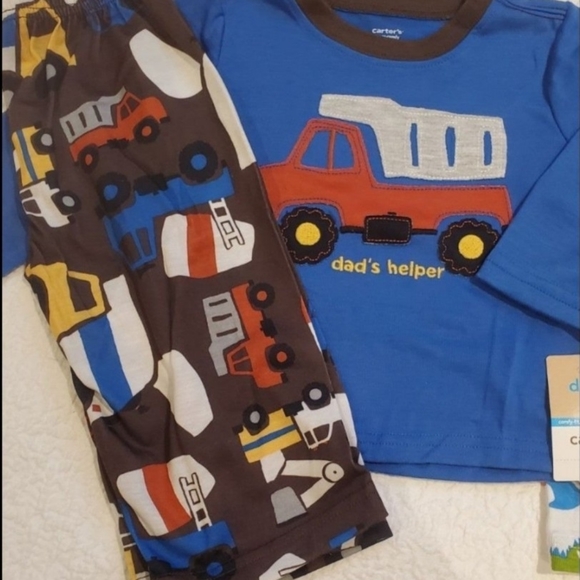 NWT Carter's Boys 12m Pajama sets - Picture 3 of 3